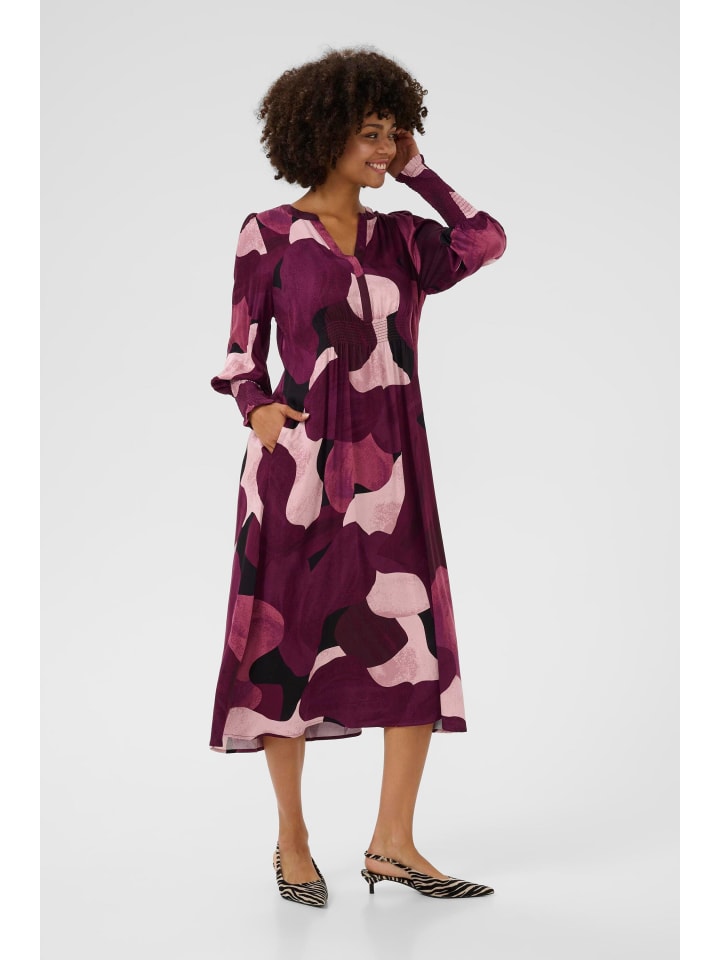 Kleid CUdana Relaxed fit in Winetasting Art