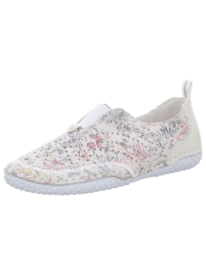 Sportlicher Slipper in weiß