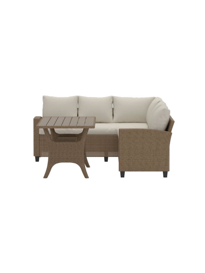 Sofaset Brentwood (2-teilig) Beige 74 x 145 cm