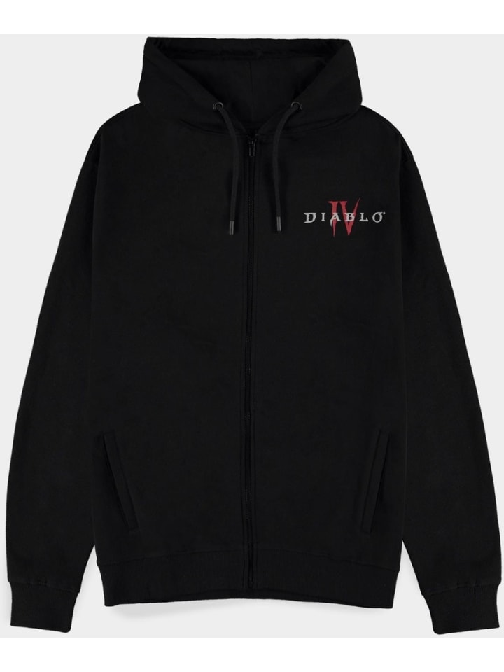 Hoodie in Schwarz