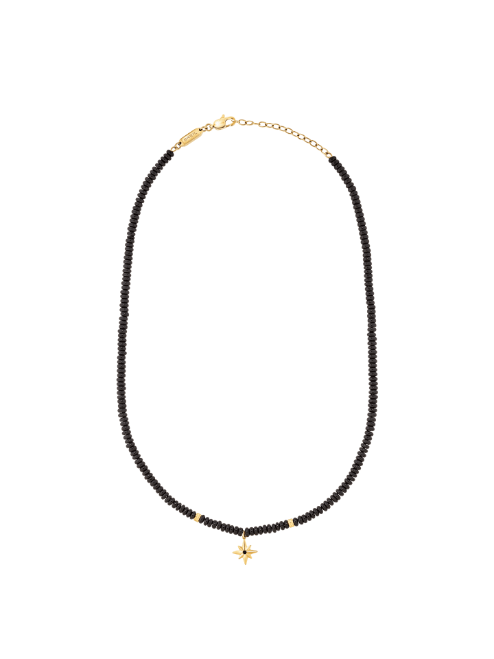 Halskette infinite star gold,black