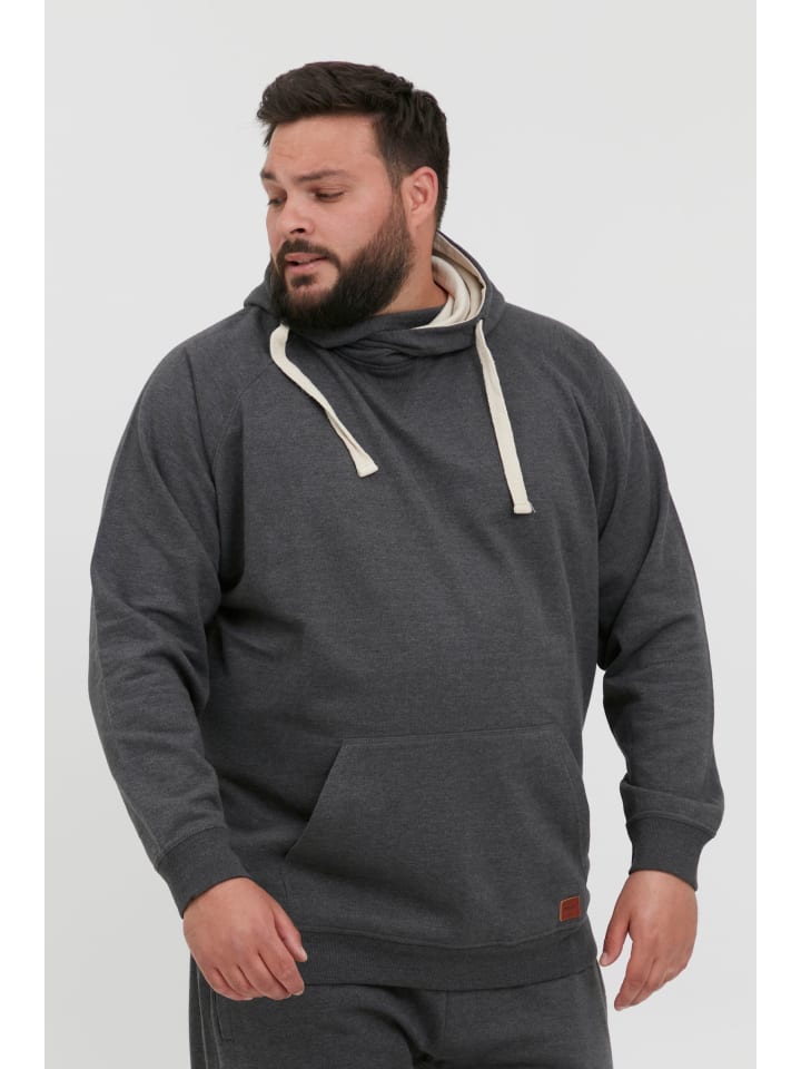 Kapuzenpullover BHSales Big & Tall in Grau