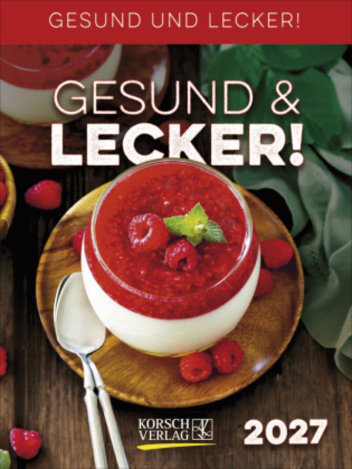 Kalender - Gesund & Lecker! 2027