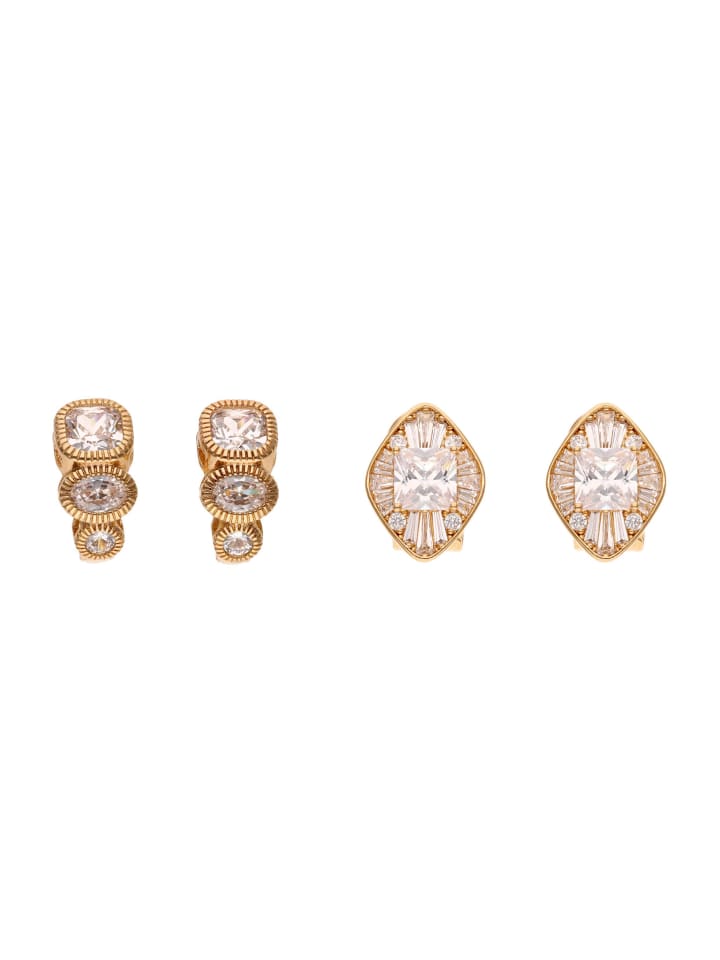 Women Earrings Set in gold