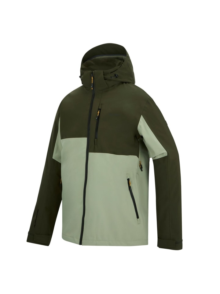 Bosfield Regenjacke / Outdoorjacke in grün