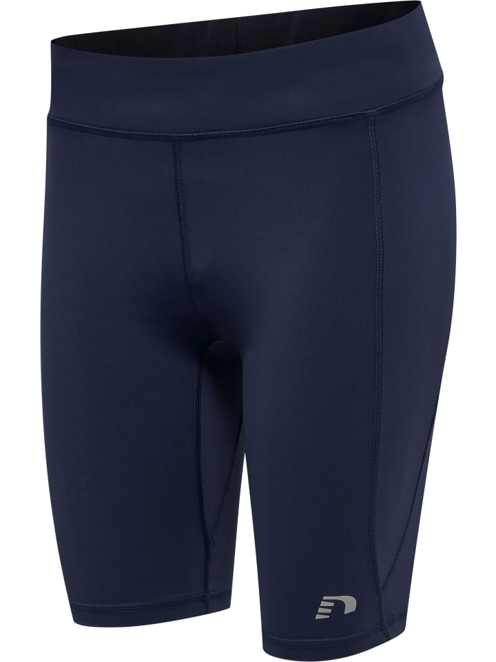 Verstellbare Taille Tight Kurze Hose Women's Core Damen in BLACK IRIS