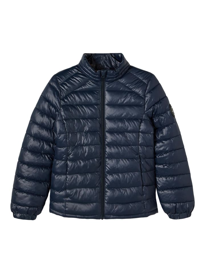 Mädchen Übergangs- Steppjacke in Blau
