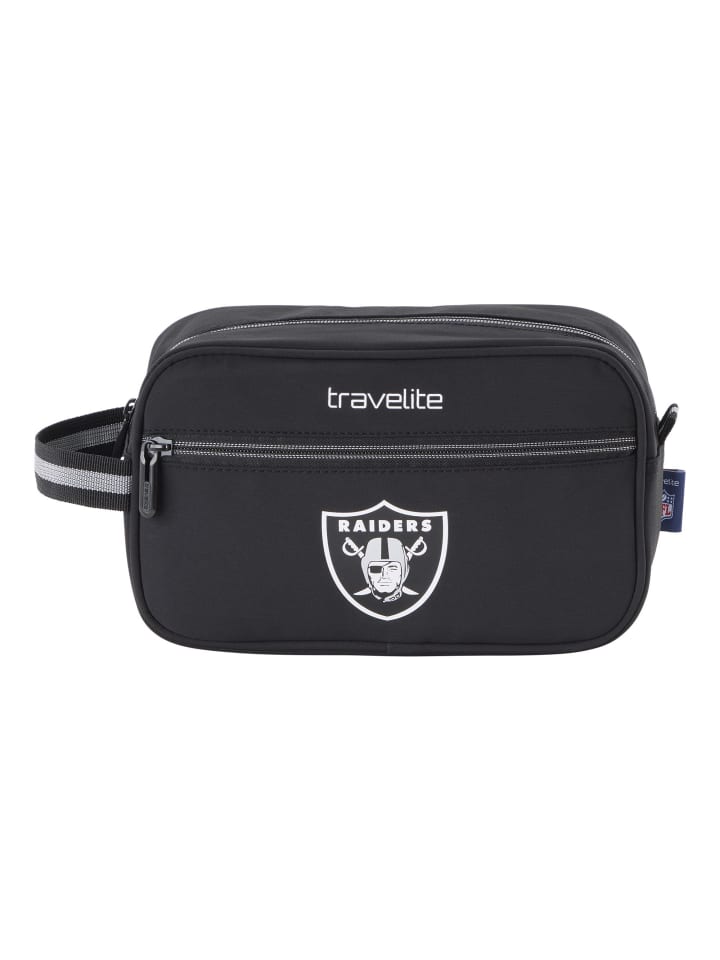 travelite x NFL Kulturbeutel 24 cm las vegas raiders