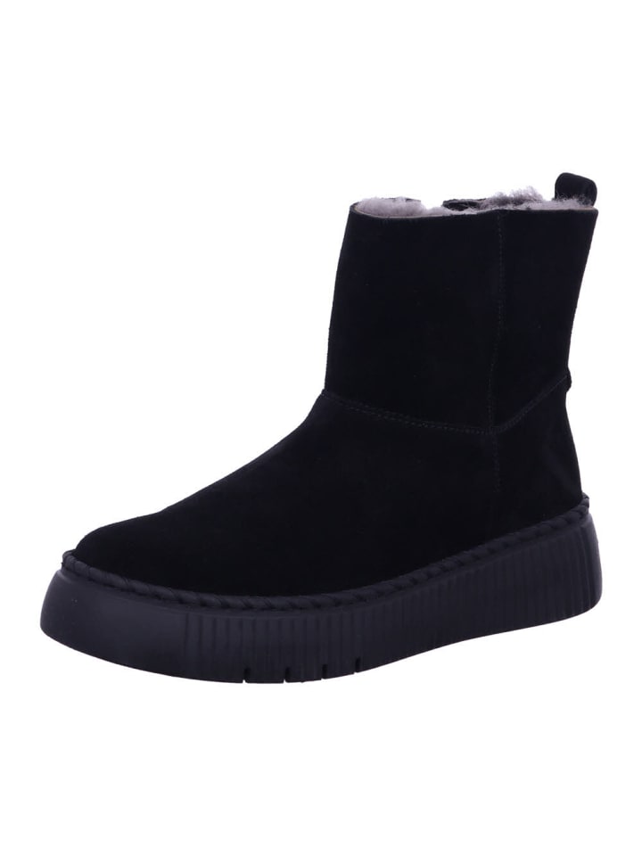Damen Winterschuhe warm Winterstiefeletten F in Schwarz