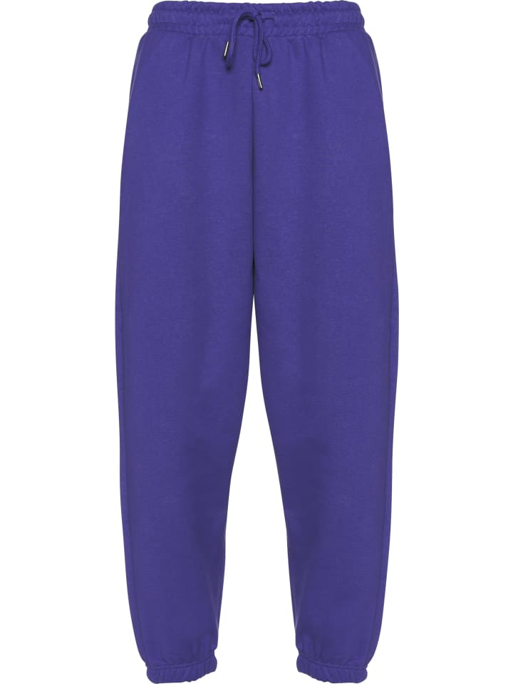 Trousers - Sweat in cobalt blue