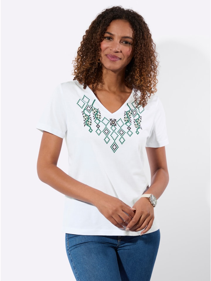 Shirt in weiß