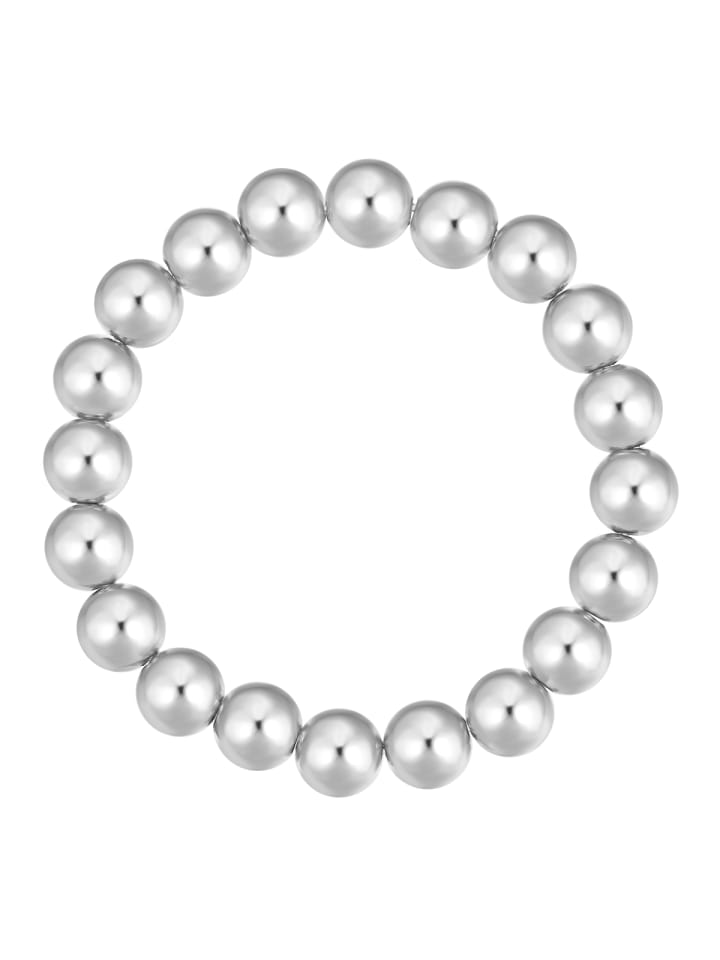 Armband aus Metall-Legierung in silber