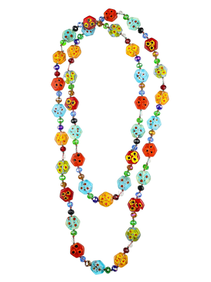 Lange Kette " Venedig " in multi