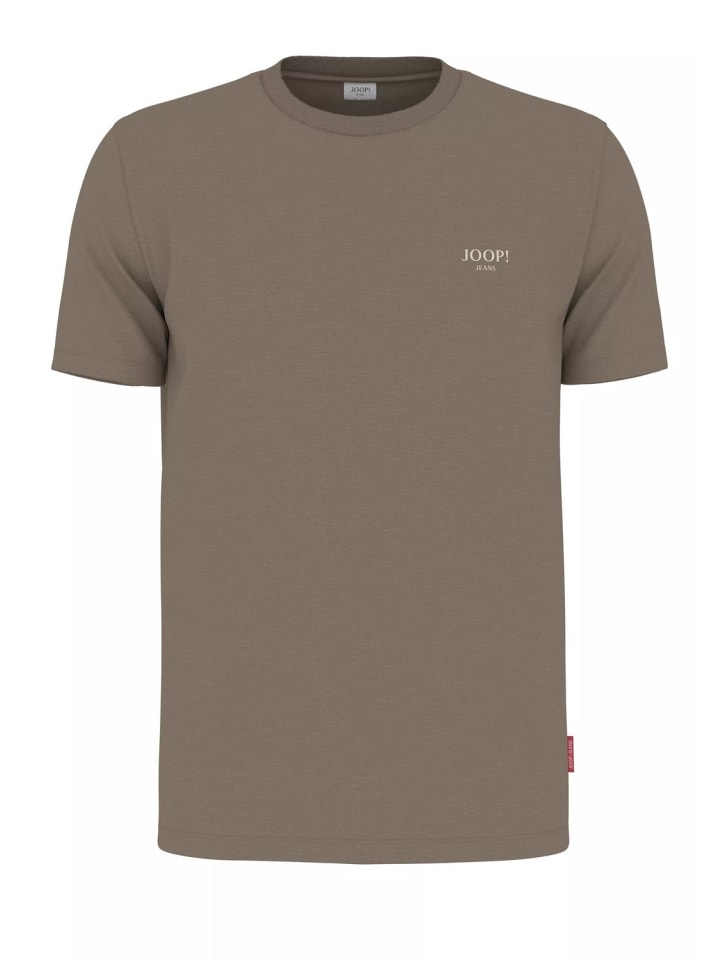 T-Shirt ALPHIS in Braun