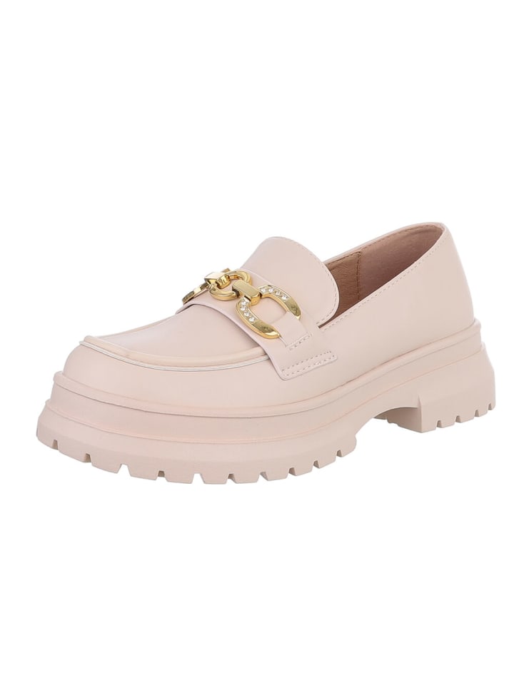 Halbschuh in Beige
