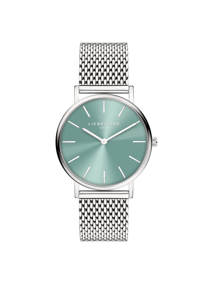 Armbanduhr The Colourful Classic in silber