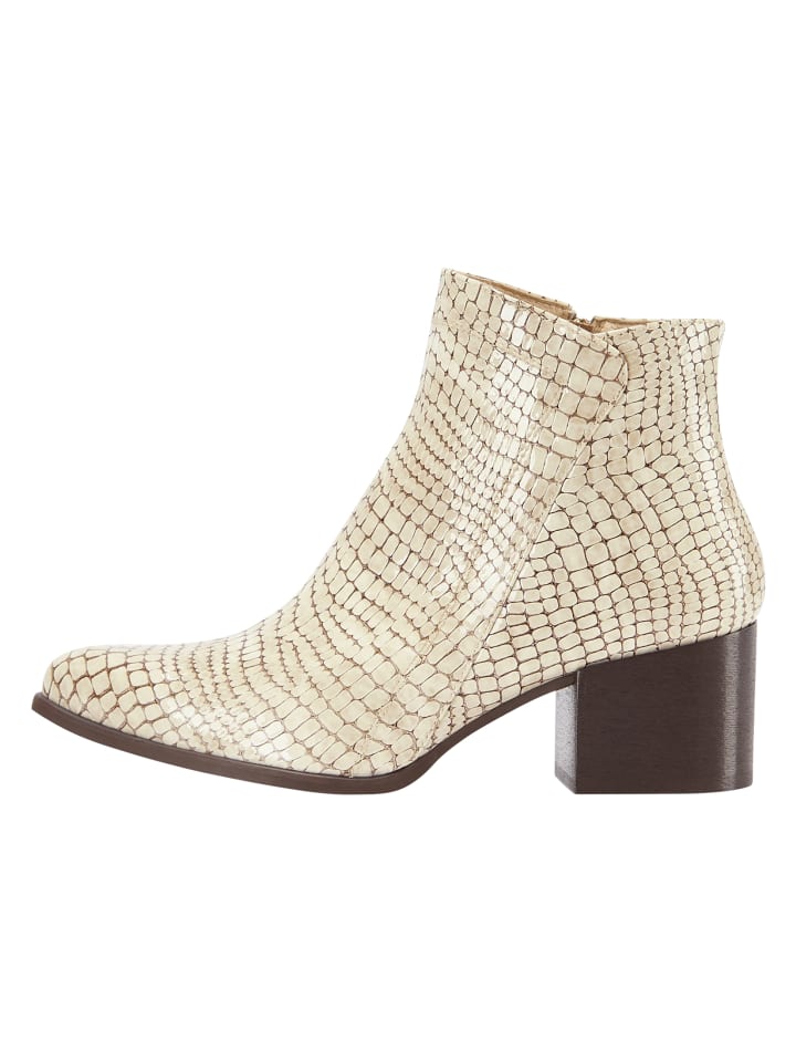 Damen Schuhe in Beige Reptil