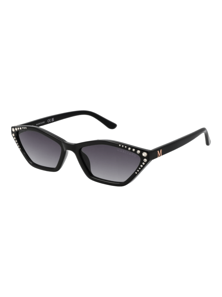 Damen Sonnenbrillen Geometrisch Schwarz