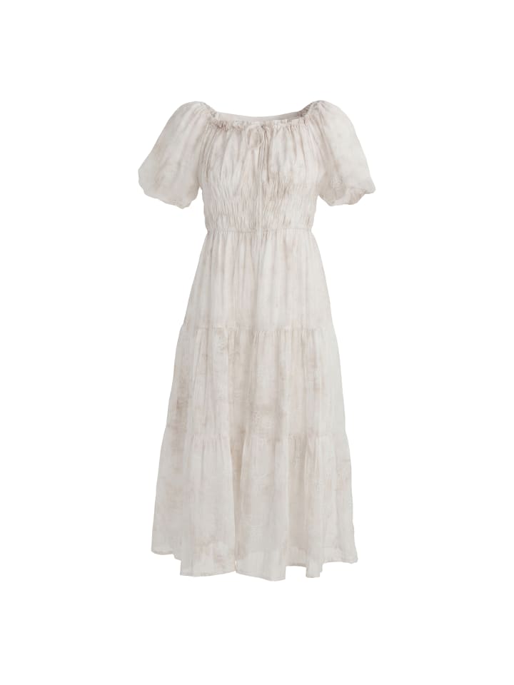 Women Dress in Beige