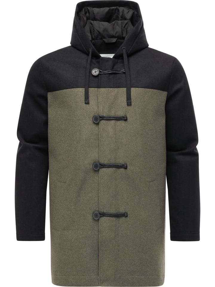 Dufflecoat Dorvan YOUMODO in Dark Olive