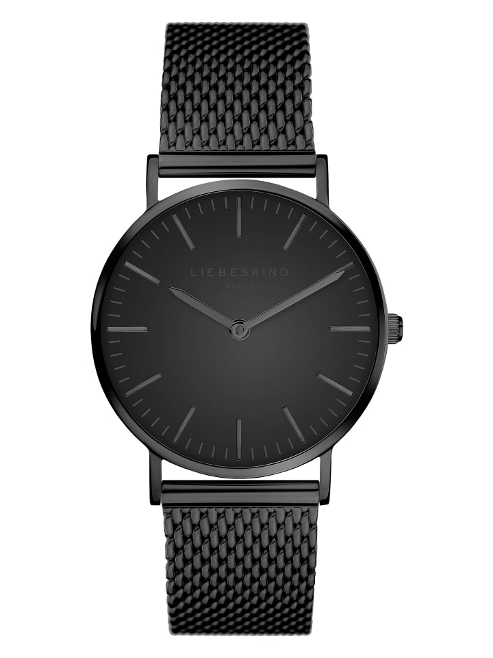 Armbanduhr The Everyday Must-Have in schwarz
