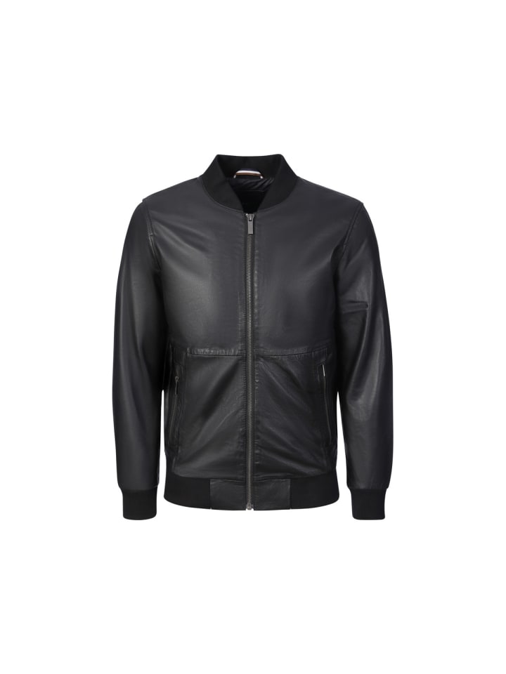 Lederjacke Saragossa in schwarz