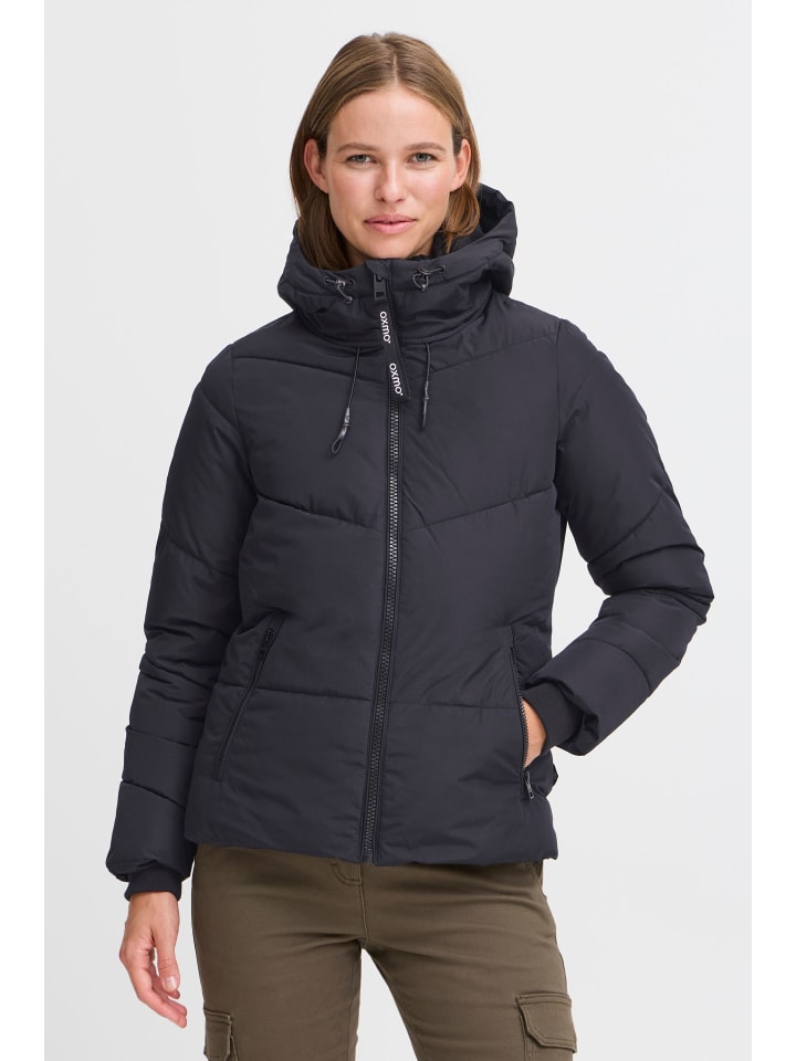 Steppjacke OXJuchena in Schwarz