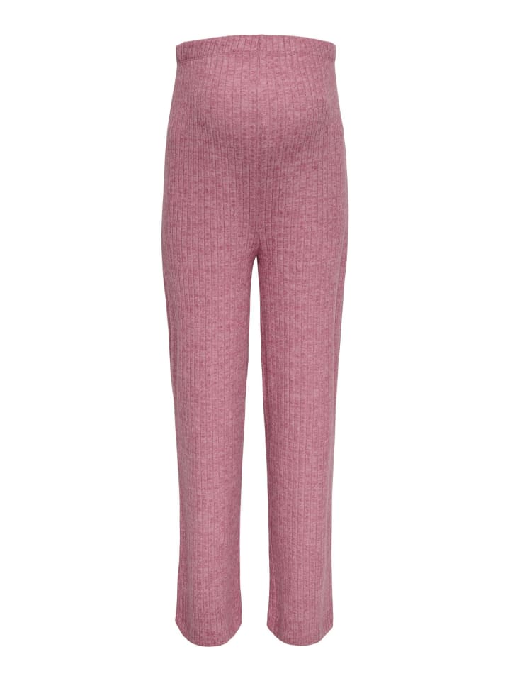 Hose mit weitem Beinschnitt in Mesa Rose