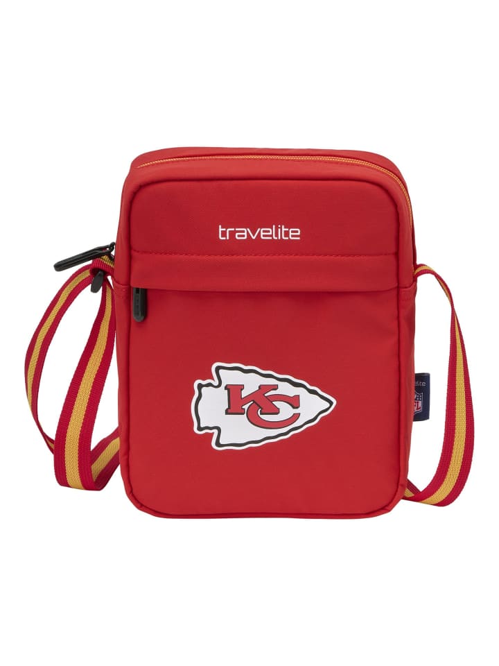 travelite x NFL Mini Bag Umhängetasche 17 cm kansas city chiefs