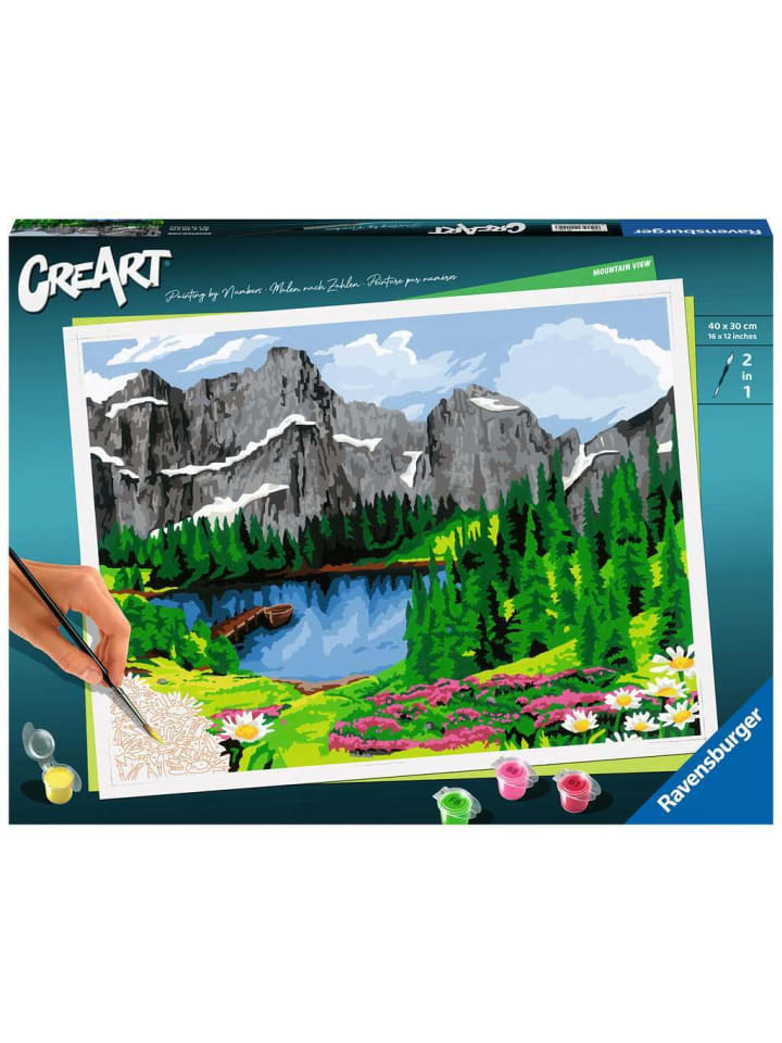 Ravensburger Malprodukte Bergblick in bunt