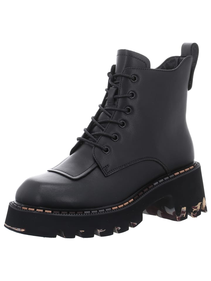 Stiefelette in schwarz