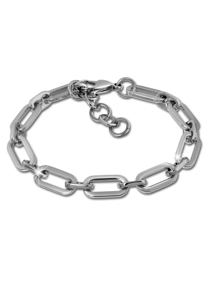 Armband Edelstahl ca. 18,5cm bis 22cm Oveal