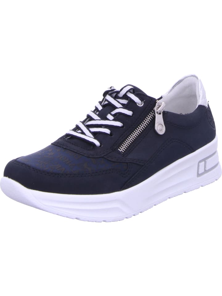 Slipper in pazifik/navy/silber