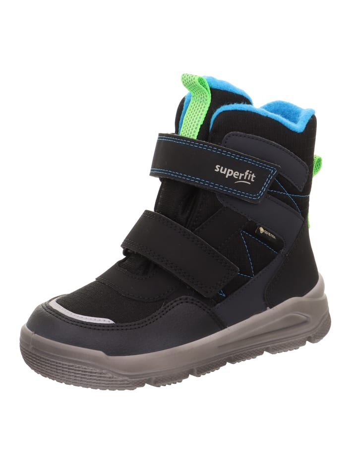 Winterstiefel MARS in Schwarz/Türkis