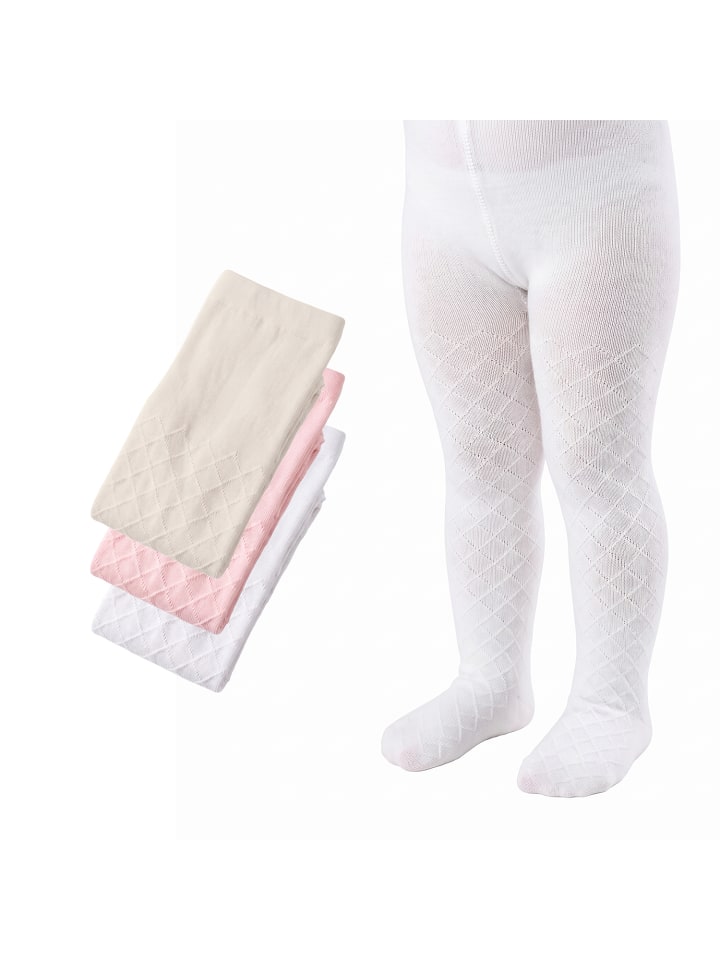3er-Set: Strumpfhose in Multicolored