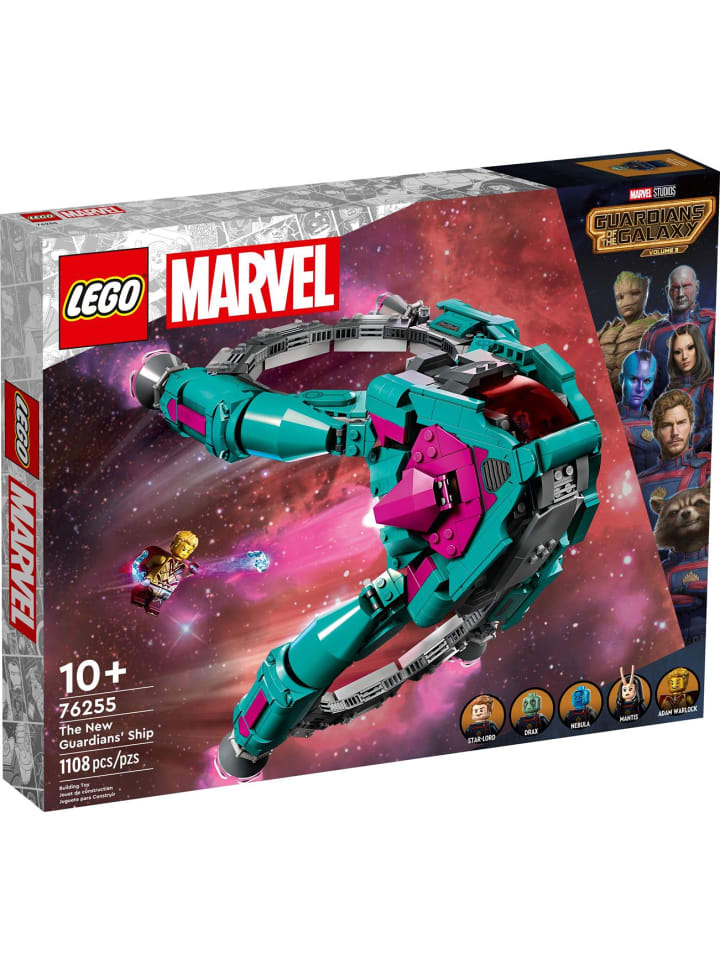 Super Heroes 76255 Das neue Schiff der Guardians
