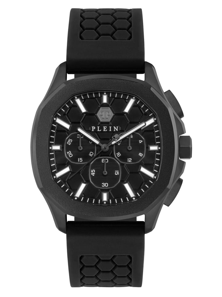 $pectre Chrono in schwarz