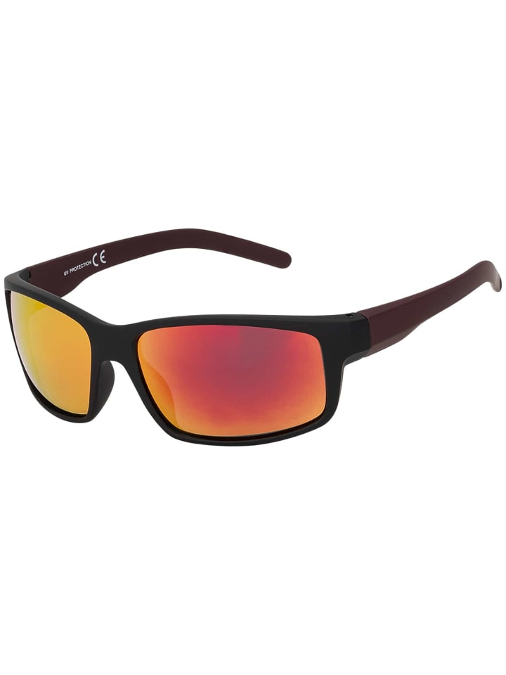 Sonnenbrille in Rot