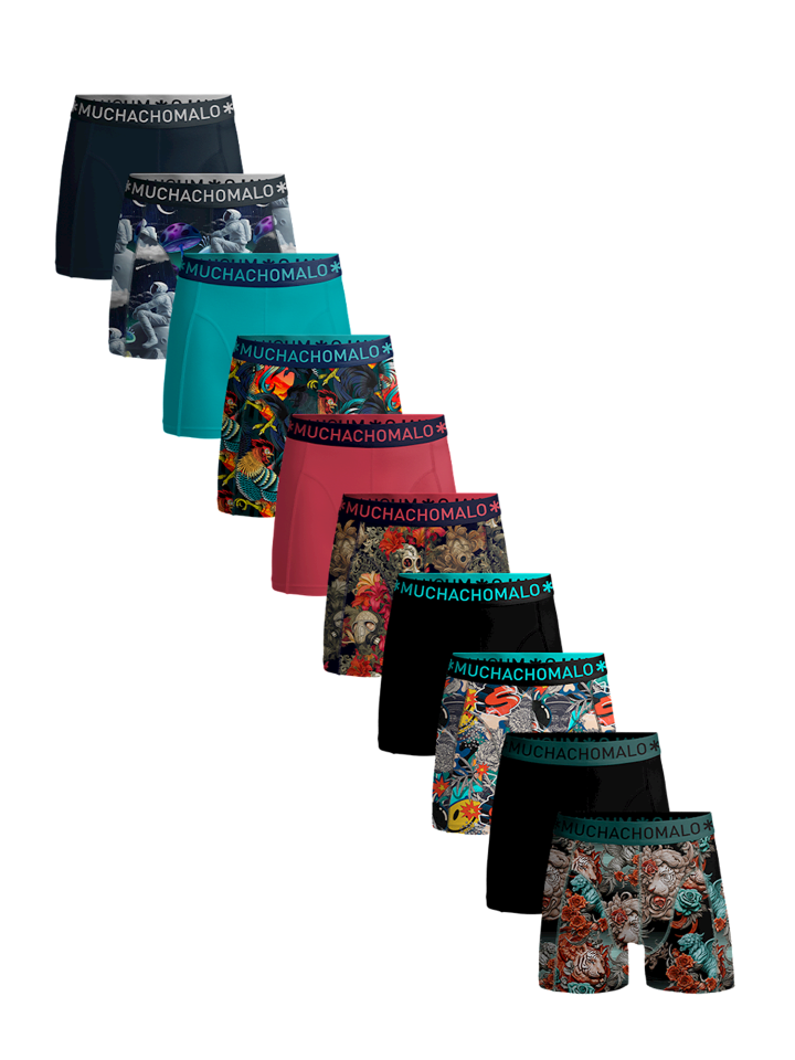 10er-Set: Boxershort in Mehrfarbig - für Herren