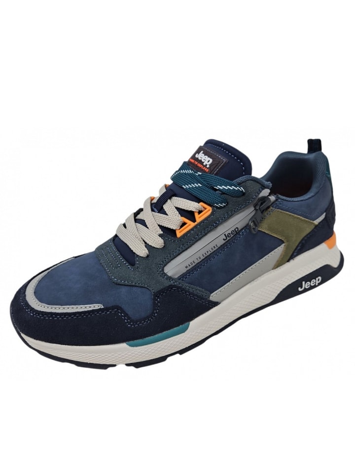 Sneaker Ontario Zip in Blau