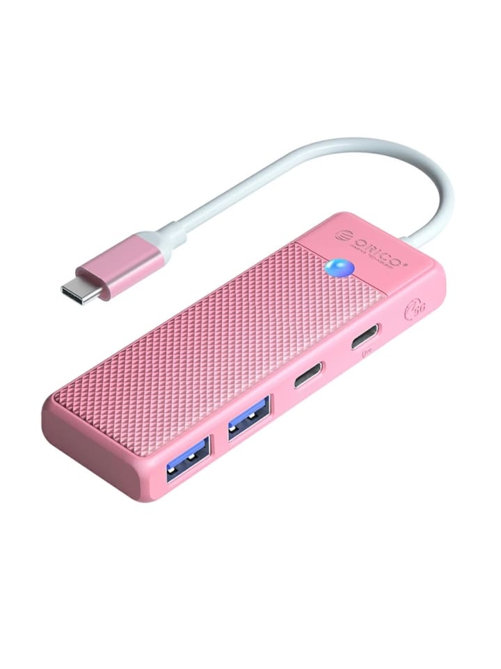 PAPW2AC-C3-C3 USB-Hub mit 4 Anschlüssen (2x USB-A 3.0, 1x USB-C 3.0)