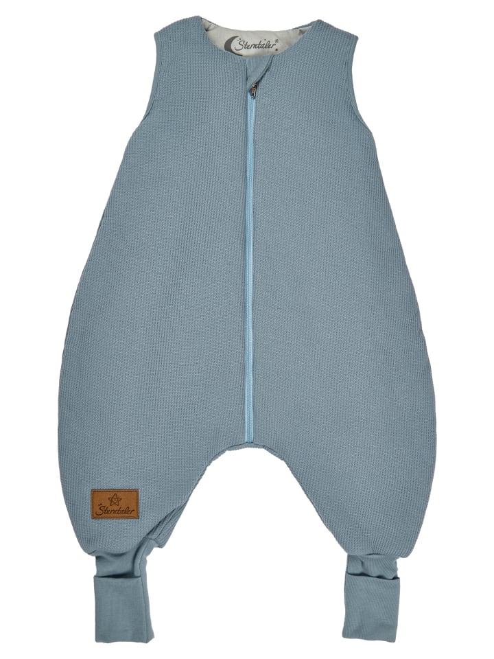 Schlafsack mit Beinen 104/110 Rexi in helles blau