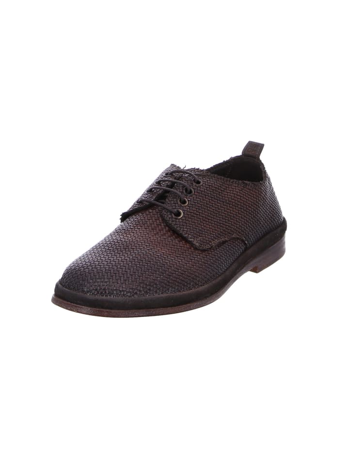 Schnürschuh in braun