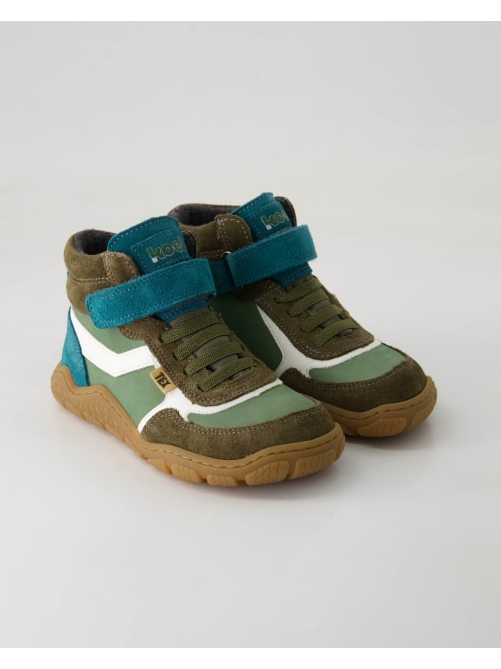 Klettstiefel in Grün