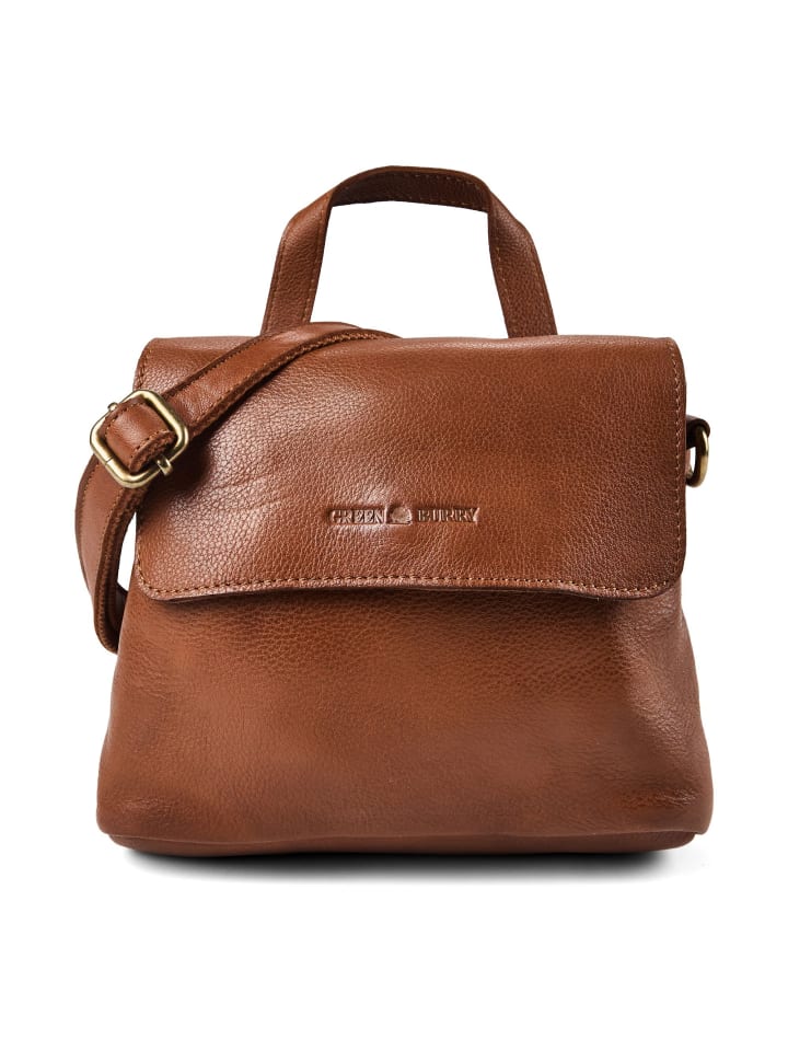 Colombiana Handtasche Leder 22.5 cm nougat