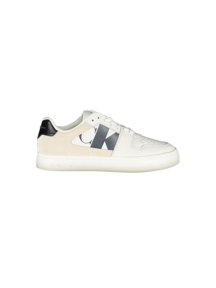 Weiß Polyurethan Damen Sneaker