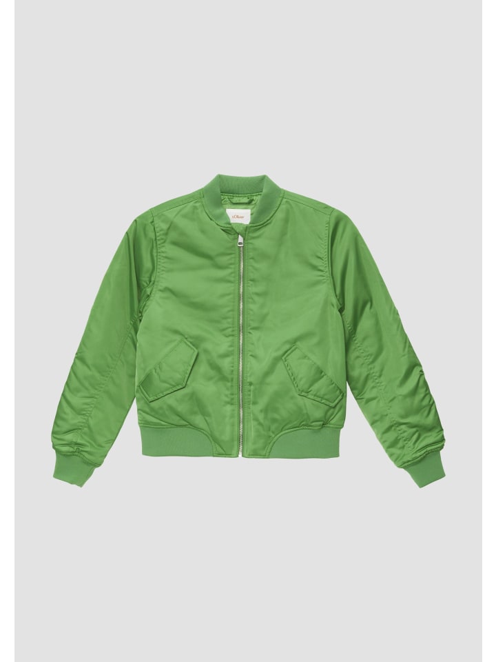 Outdoor-Jacke in 7450_bambusgrün