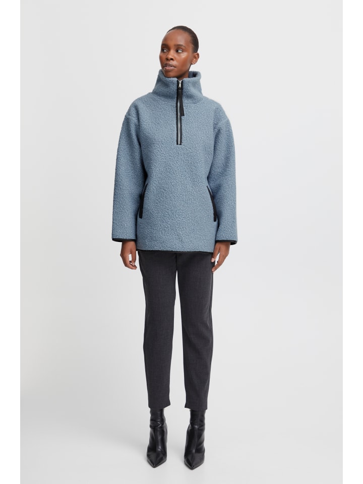 Jacke BYCIDAN Loose fit in Dusty Blue
