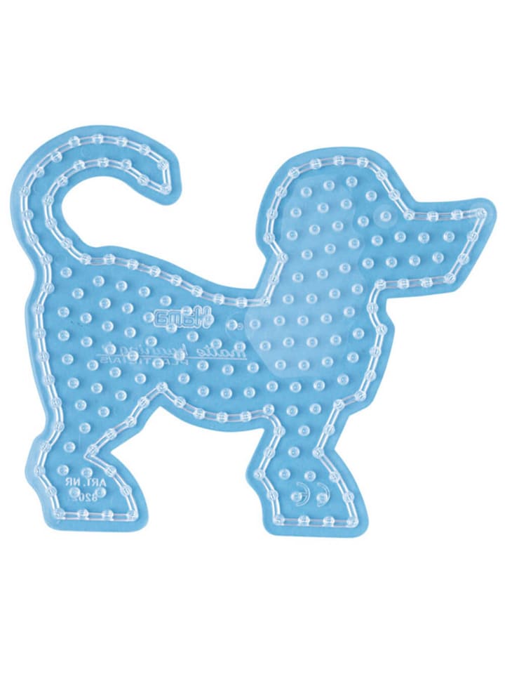 Maxi-Stiftplatte Hund, transparent - ab 3 Jahren