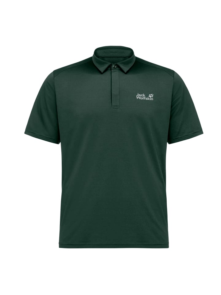 Poloshirt Delgami Polo M in Dunkelgrün